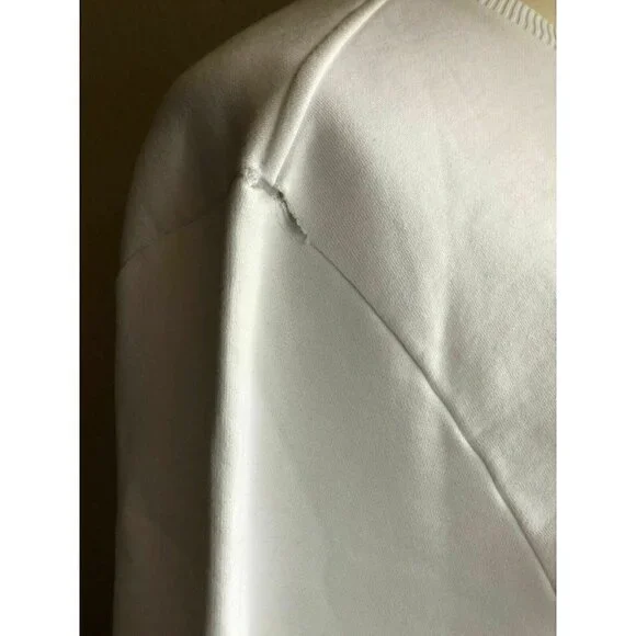 Diesel Womens White F-Just-XA-FL Sweatshirt Sze S - Picture 5 of 11